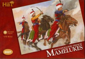 HAT8001 - HAT 1/72 Mameelukes - 1805 Napoleonic French (12 Units)