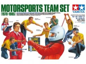 TAM20063 - Tamiya 1/20 Motorsports Team Set (1970-1985) F1 with Tools and Accessories