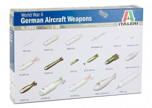 ITA2691 - Italeri 1/48 World War II - German Aircraft Weapons