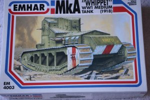 EMH4003 - Emhar 1/35 Mk.A 'Whippet' WWI Medium Tank