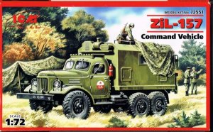 ICM72551 - ICM 1/72 ZiL-157 - Soviet Command Vehicle