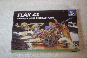 ITA363 - Italeri 1/35 FLAK 43 German Anti Aircraft Gun